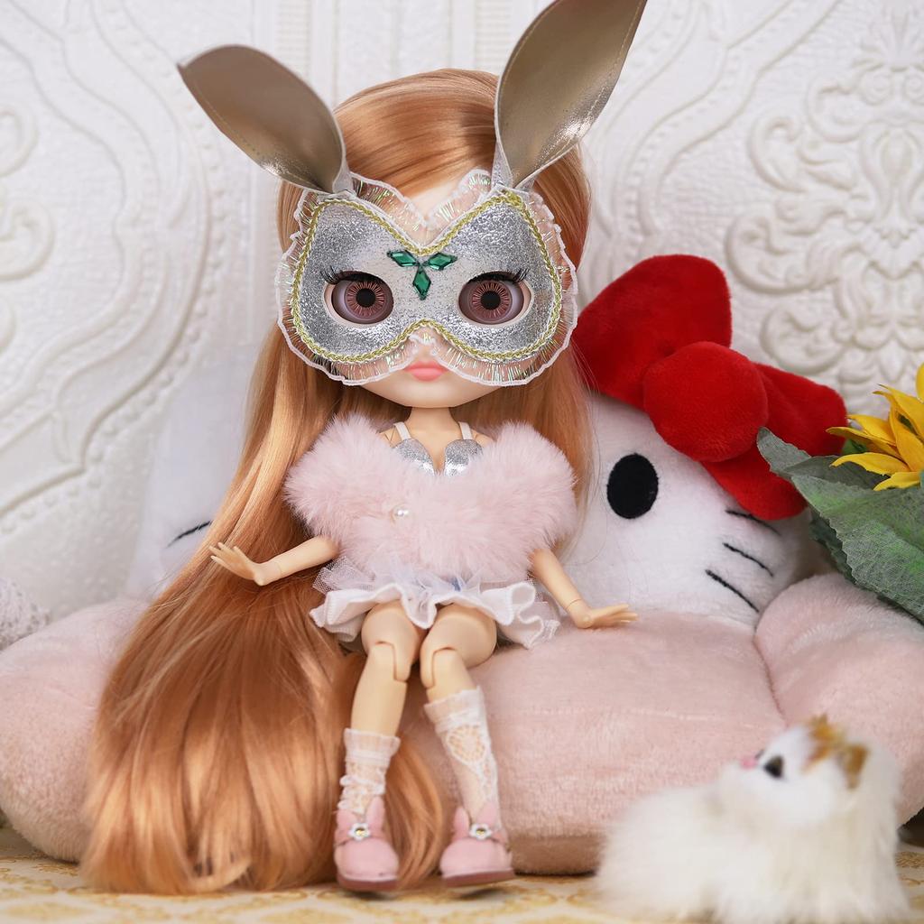 ICY Fortune Days BJD Doll, Matte Skin, 19 Improved Jointed Doll, 1/6 BJD Toy, 4 Eye Color Changes, Ages 6+ (10)