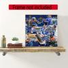 Chelsea Fc Personalized Name Round Diamond Painting Kit Diamond Embroidery Painting Rhinestones Mosaic Frameless Handwork Decoration Arts