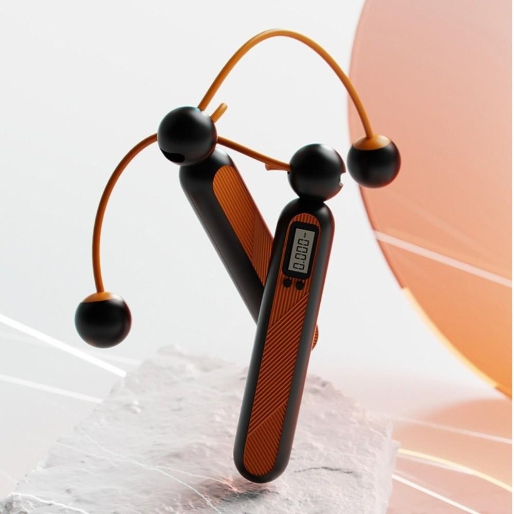 Adjustable Cordless Counting Skipping Rope with Counter Skipping Ropes  Unisex