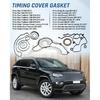 Timing Cover Gasket Fit for Dodge Grand Caravan Jeep Grand Cherokee Chrysler 2011-2017 3.2L 3.6L V6 Engine Replace TC1169