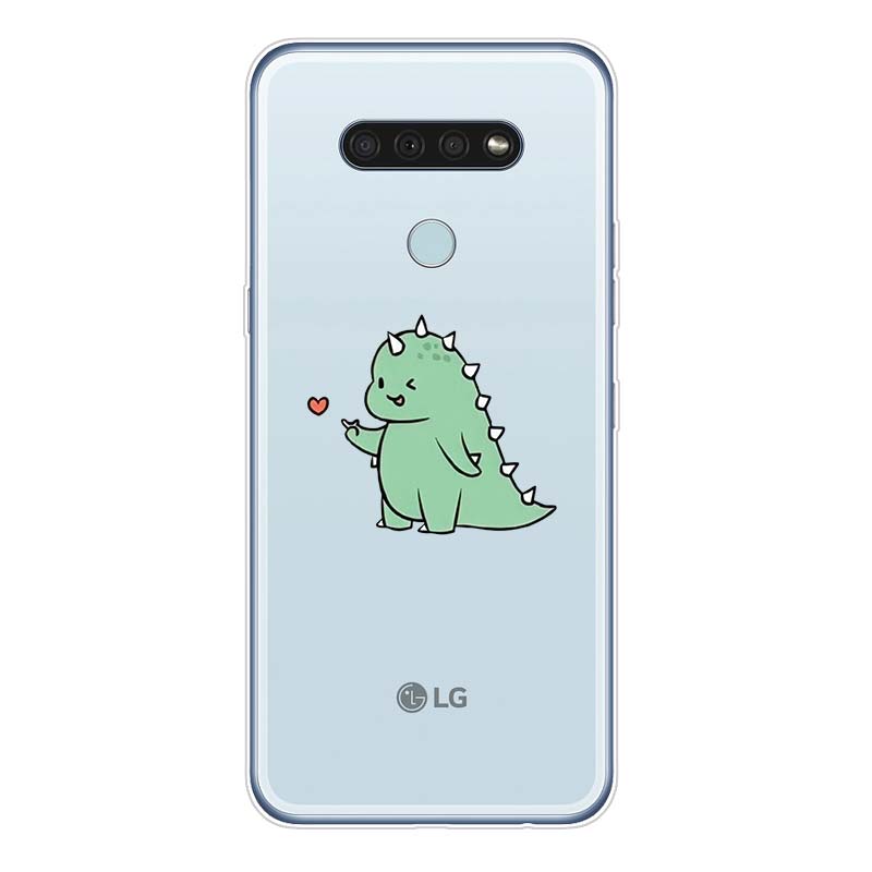Nette Dinosaurier Für LG K92 K52 K62 K22 K71 K61 K51S K41S G8 G8S G8X V35 V50 V40 V50S V60 q60 Telefon Fall