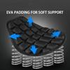Motorcycle 3D Seat Cushion Black Foam Soft Comfortable Breathable EVA Seat Covers Mats Motorcycles Electric Bike Accessories