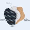 2Pcs Heel Pad Wear-resistant High Elasticity Breathable Soft Touch Comfortable Foot Care Tool Emulsion Heel Cushion Pads Insoles for Running