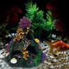 Coral Aquarium Decoration Fish Tank Resin Rock Mountain Cave Ornaments Betta Fish House for Betta Sleep Rest Hide Play Breed