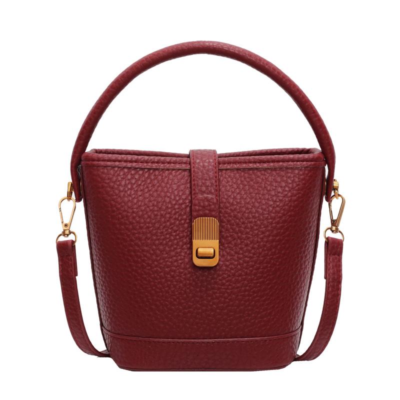 

Универсальная сумка для работы и поездок, женская модная сумка-мессенджер Small бордовый