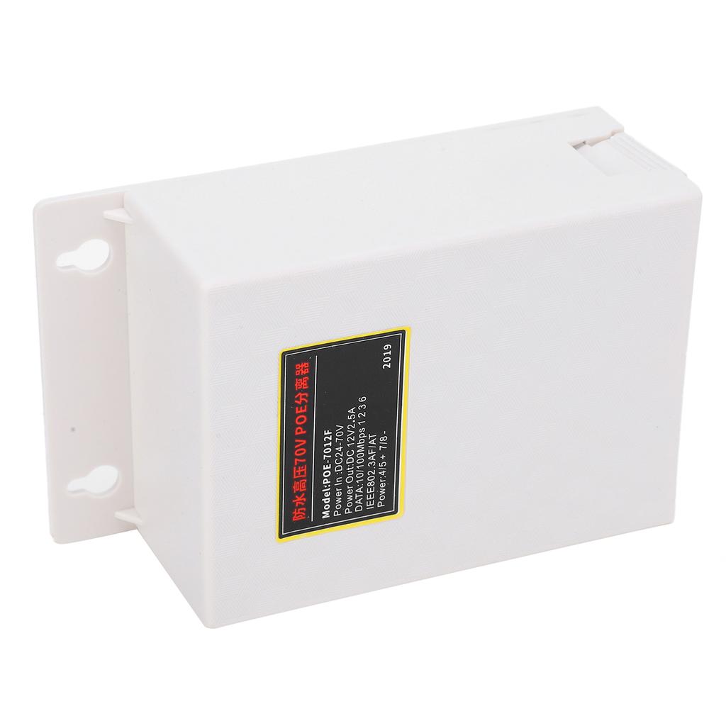 Waterproof POE Splitter High Pressure 24?70V for Indoor Outdoor Monitor Joint Mounting