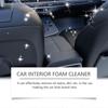 Homonth Car Interior Foam Cleaner Seat Leather Foam Water-Free Stain Remover And Headliner Renovator