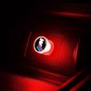 1 stk USB M LOGO Emblem Bil LED Lys Auto Interiør Atmosfærelys For BMW X7 X3 X4 X5 X6 3 4 5 6 7 Serie Z4 M M3 M5 M6 E38 E39 E46 E53 E60 E61