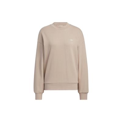 Originals Adibreak Rundhals-Sweatshirt mit Patchwork und gesticktem Logo Damen Oberteile Grau IC8131