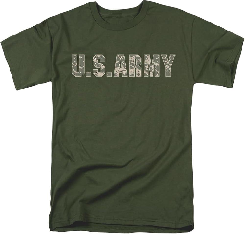 Classic U.S. Army Camo Green T Shirt Unisex T-Shirt