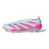 adidas Predator Elite Laceless FG Stellar Icon Pack Unisex-Sneaker Almost-Blue-Lucid-Pink Semi-Solar-Yellow IH0108