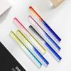 1pcs Colorful Clear Straight Ruler 15cm Four Edges Acrylic Transparent Gradient Lightweight Measuring Tools for Students A7795