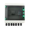 Solar PV Combiner Box 2 String Thunder Protection Circuit Breaker 2 In 1 Out DC550V IP65 Waterproof with MPPT Inverter