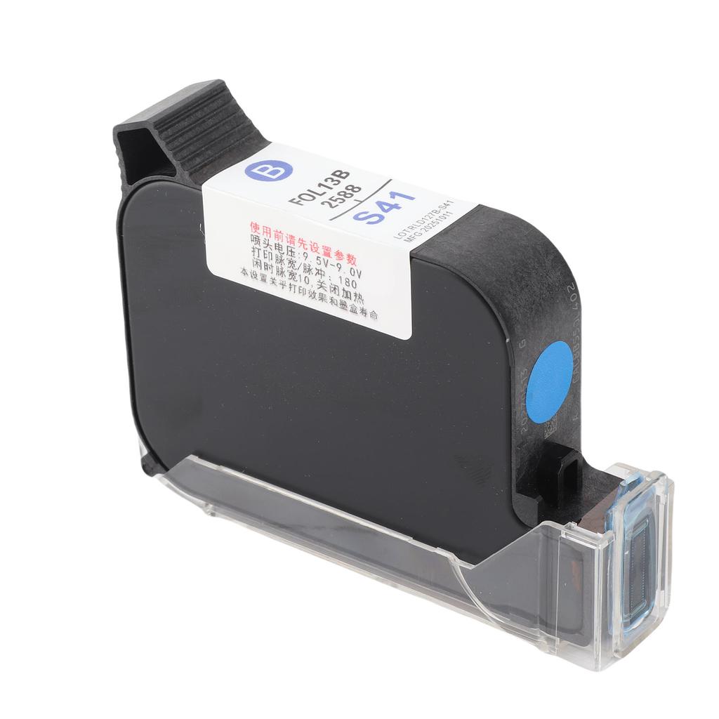 Handheld Printer Ink Cartridge 42ml Quick Drying Portable Ink Cartridge for 12.7mm Printers Blue
