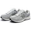 New Balance Nr. 480 Bequemes Sportgewebe Synthetisches Leder Low Top Lässige Laufschuhe Damen Sneaker Grau Weiß W480KR5