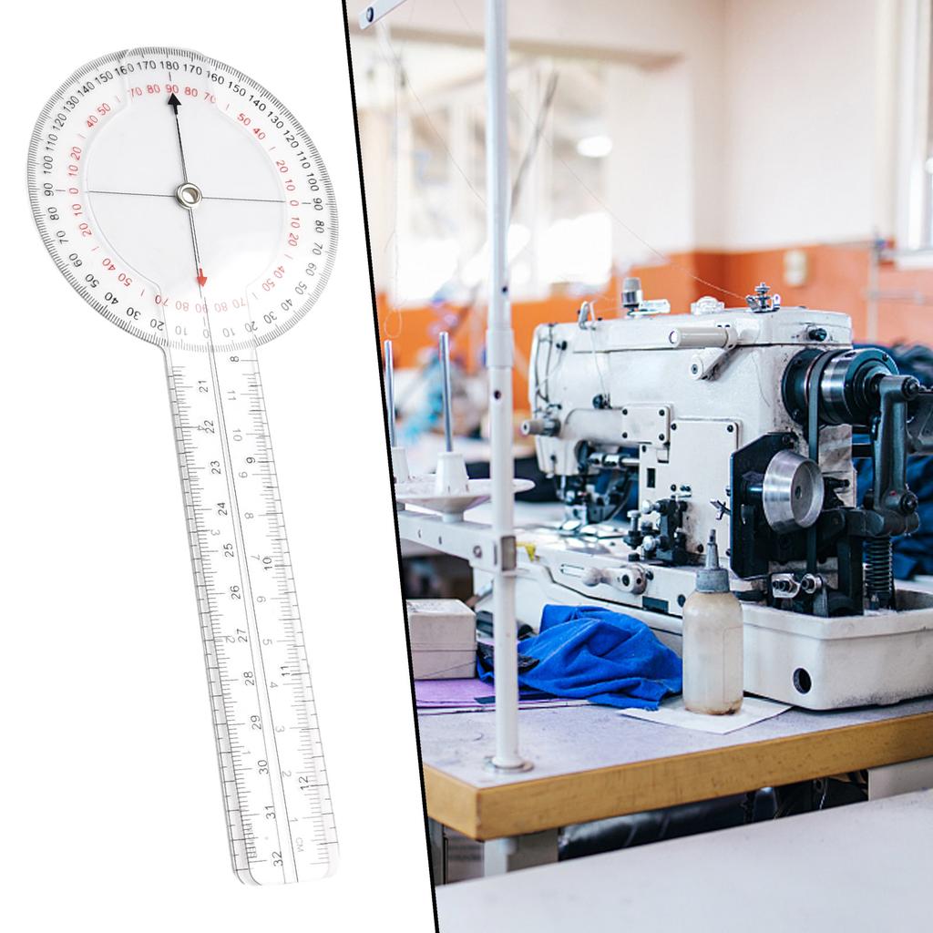 13inch 33cm Goniometer Joint Ruler Calibrated for Orthopedic Angle Measurement in Physiotherapy and Rehabilitation Applications
