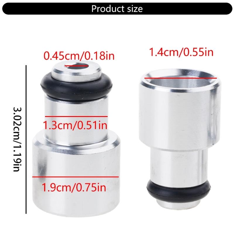 551371 Premium Fuel Injector Spacer Set Fuel Injector To LS Truck Injector Preventing Fuel Leakage Efficiently