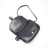 HUNTING WORLD LogoPlate Shoulder Bag Cross body Navy Leather Women Used