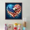 Independence Day Printed Cross Stitch Kit 11CT Embroidery Craft Set Home Decor