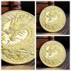 Commemorative coins for the the Year of the Loong, gold and silver coins for the prosperity of the dragon