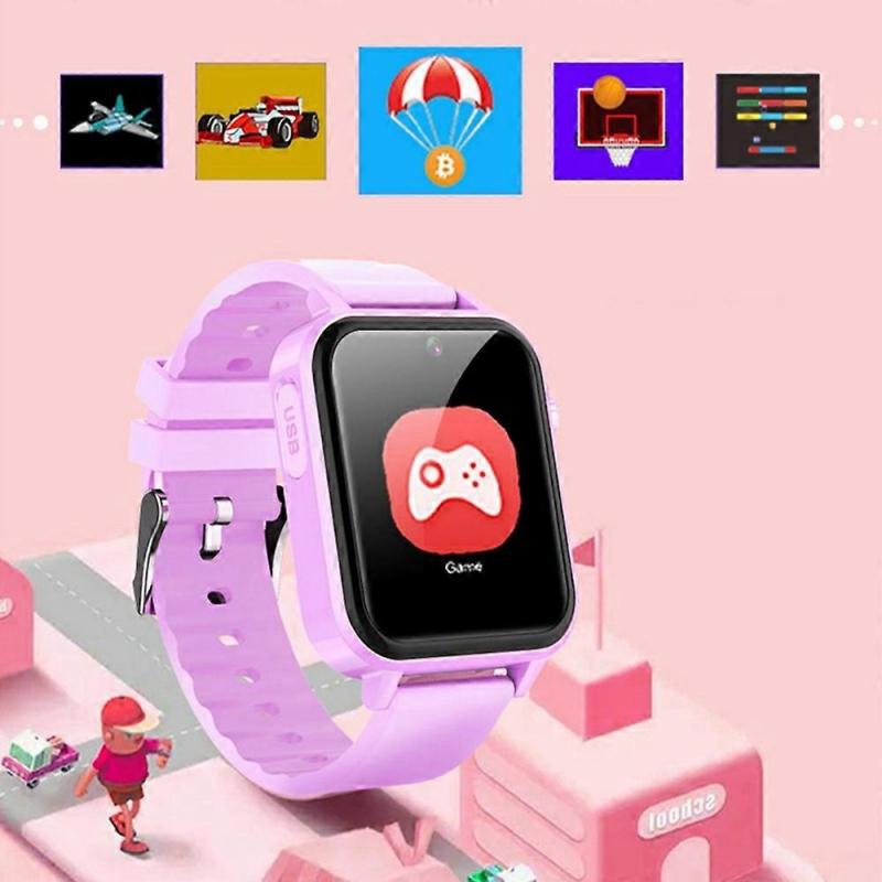 A8 1,54 calowy ekran dotykowy Smartwatch dla dzieci Opowiadanie Historii Monitor Nawyków Zegarek z Aparatem i Grami - Blu