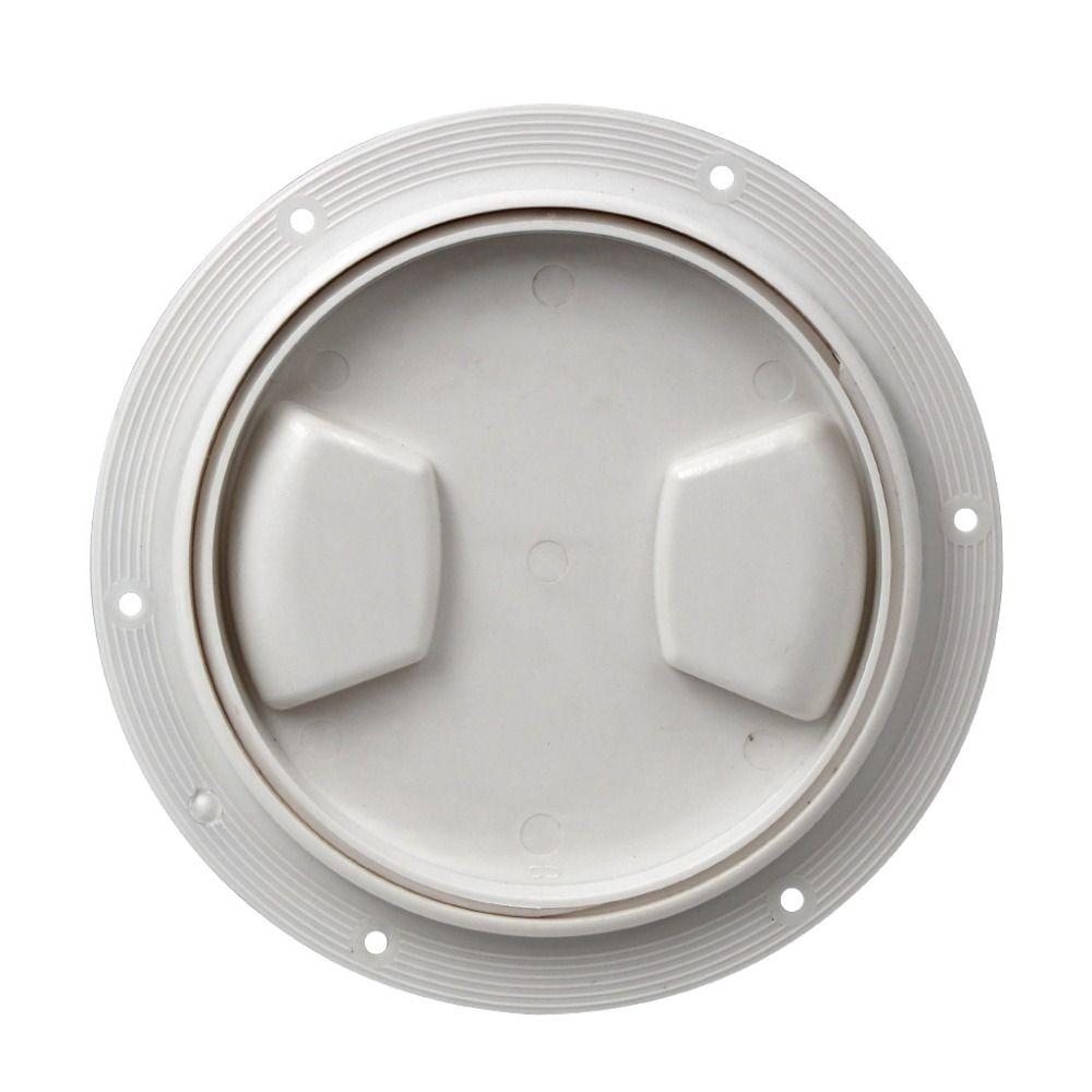 Plastic Hatch Cover Round Boat Screw Out Plate Deck Cover Lid Inspection Plate  Marine Boat