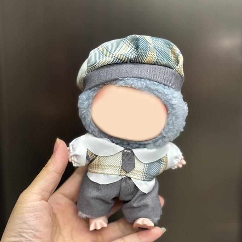 Clothes For Labubu Dolls Accessories, Stylish Kawaii Outfit Set Suitable