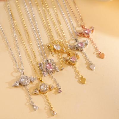 Necklace Female Design Sense Butterfly Pull Necklace Niche Light Luxury High Sense Versatile Accessories