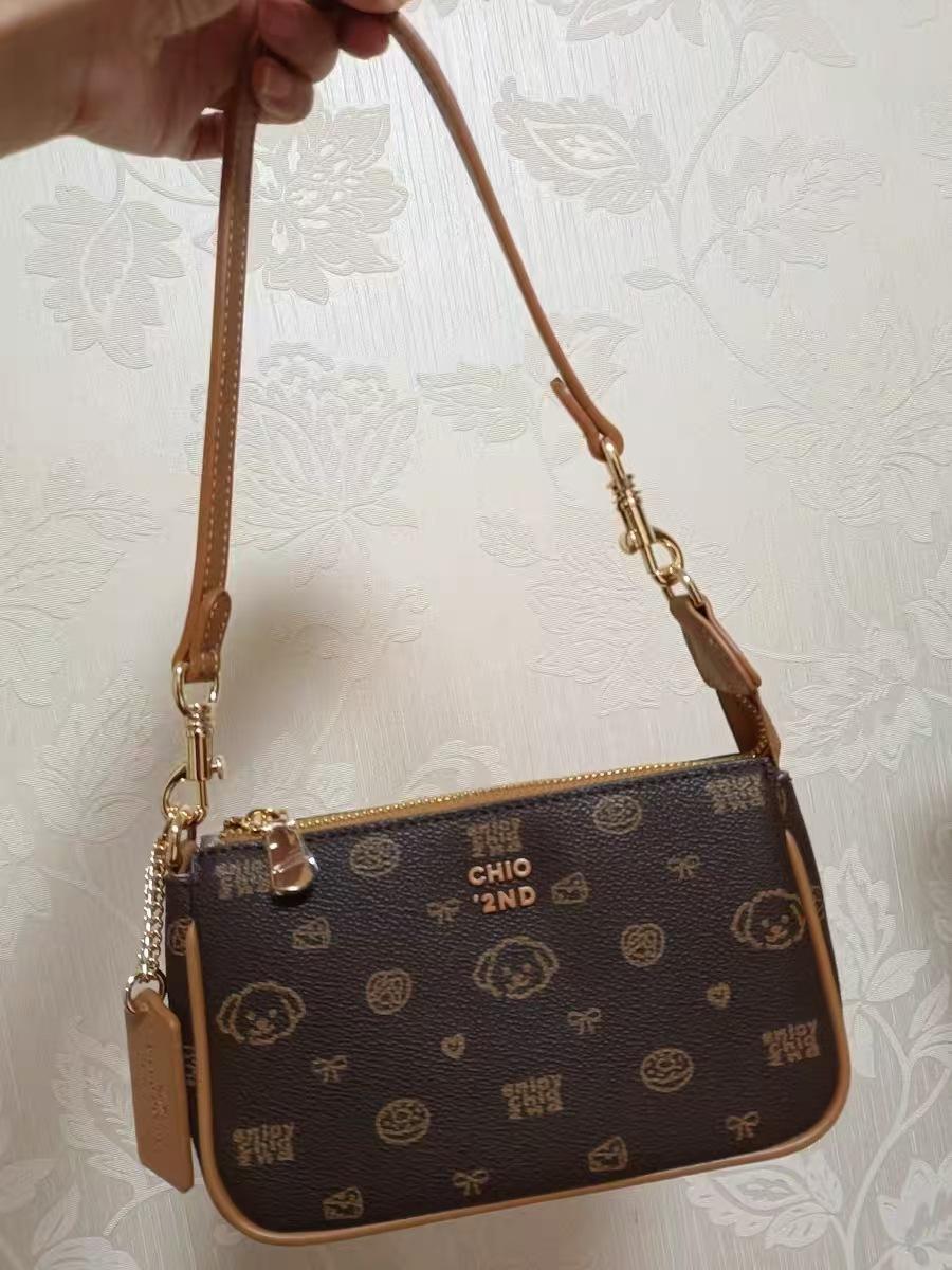 

Nanfeng new bread puppy frost sugar amber armpit bag girl 2025 new one-shoulder crossbody bag girl