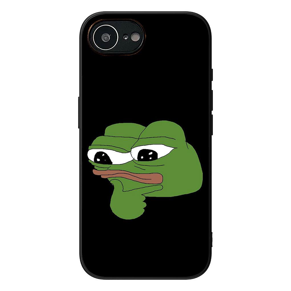 Funny Sad Frog Pepe Casing Phone Cover for Samsung Galaxy A05 A06 A14 A50 A51 A52 A12 A13 A23 A70 A07 A25 A26 M53 A56 Soft Case
