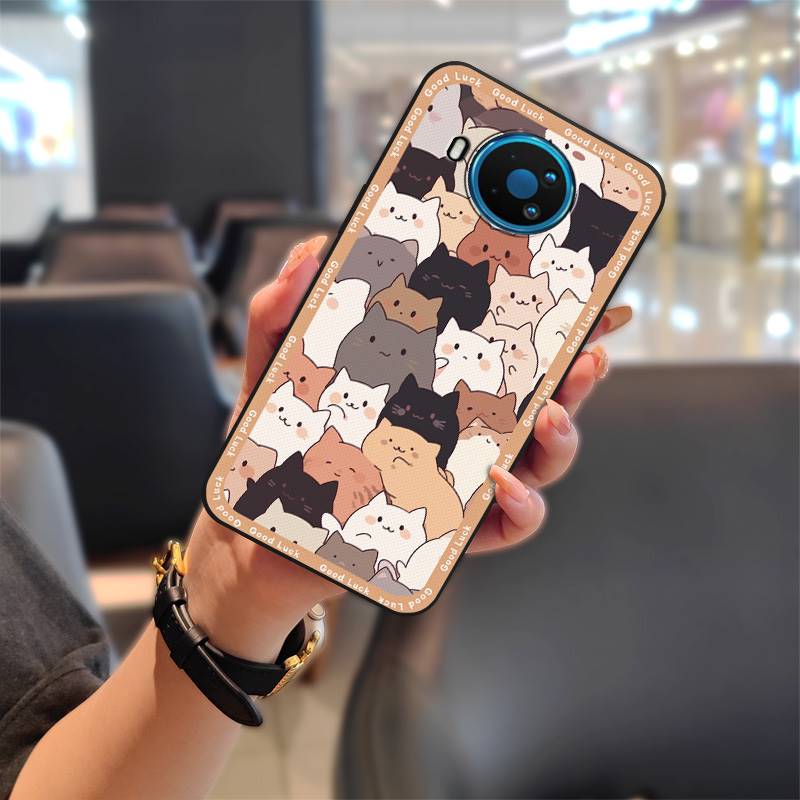 TPU Anti-knock Phone Case For Nokia 8.3/8 V 5G UW Cute Durable Dirt-resistant Silicone Fashion Design Shockproof Cartoon