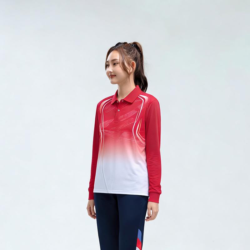 Unisex Long Sleeve Polo Sports Set - Spring/Autumn Team Uniform S