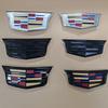 ABS Bil Frontgrill Logo Emblemdetalj for Cadillac CT4 CT5 CT6 XT5 XT6 Auto Bakluke Merke Klistremerke Erstatningstilbehør