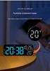 9-Inch Multifunctional LED Alarm Clock with Multiple Alarms