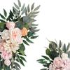 2 Artificial Wedding Flowers, Swag Floral Arrangement, Rustic Welcome Sign, Holiday Window