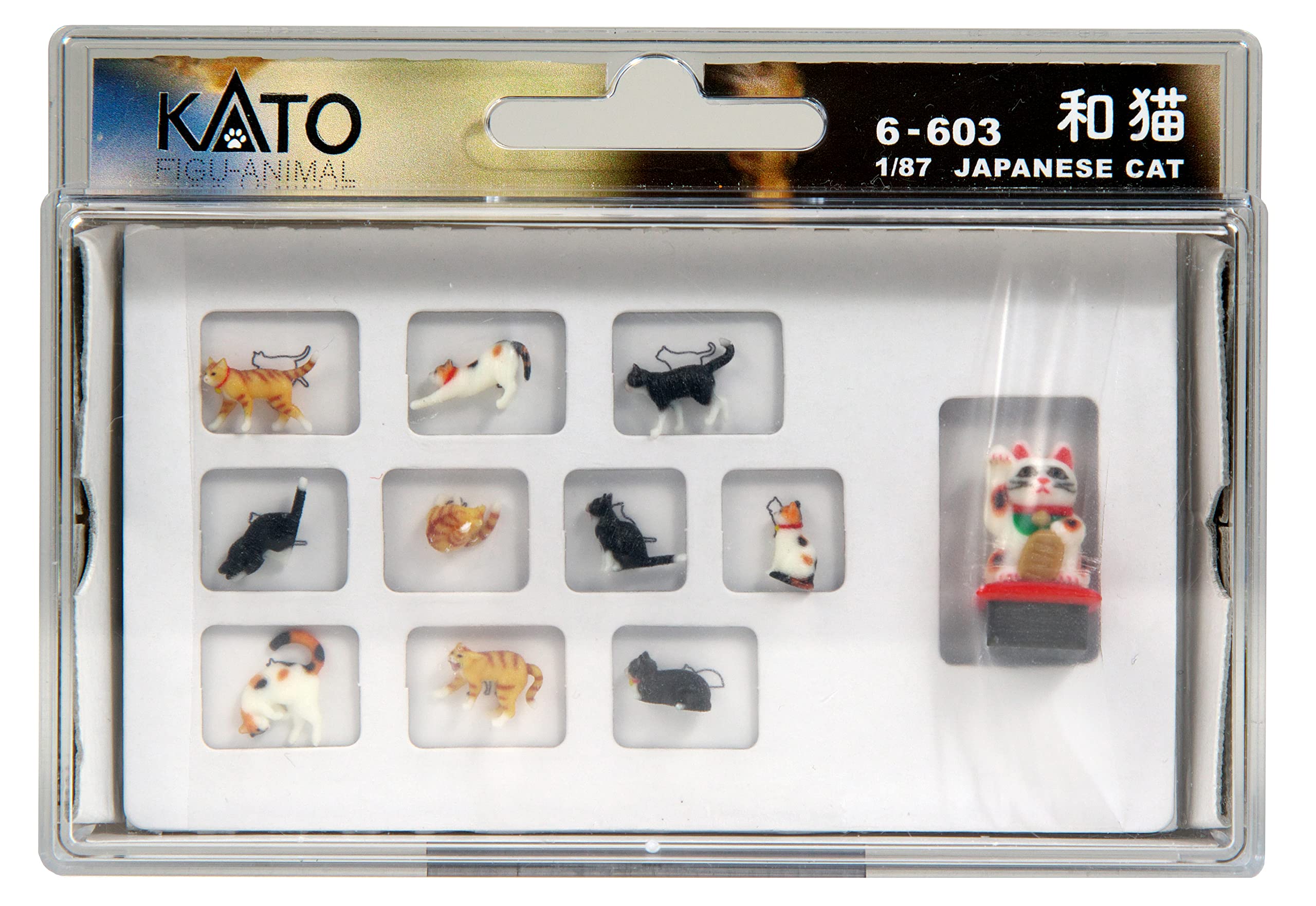 

KATO HO gauge Japanese cat Railway model supplies 1/87 6-603
