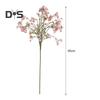 Artificial Flowers Lush Spring Decoration Vibrant Color Gypsophila Silk Flowers Bouquet