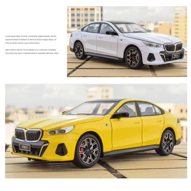 1/24 BMW 5 Series 530 530LI Coupe Alloy Luxy Sports Car Model Diecasts Metal Vehicles Car Model Sound and Light Simulation Kids Gift