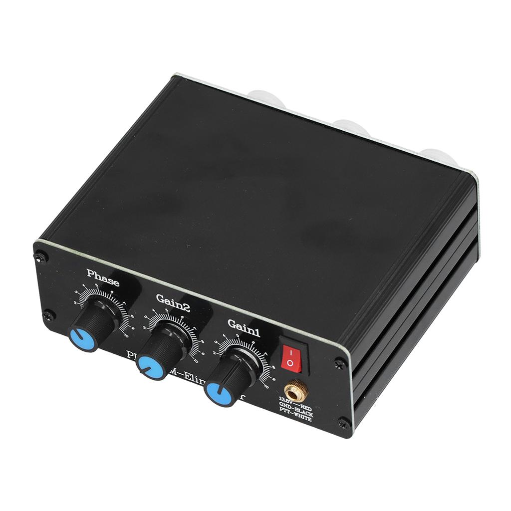 QRM Eliminator Black 1.8 MHz‑30MHz X Phase Eliminators Adjustable Signal Canceller