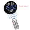 Modern LED Alarm Clock with Remote Control 10inch Display Screen Clear andEasy Read Digital Wall Clock