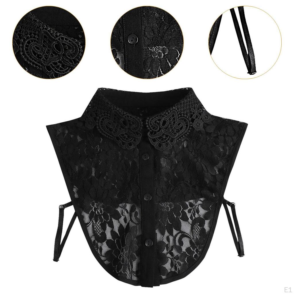 Detachable Fake Collar for Outfits, Clothes, Blouse, Sweater, Clothing