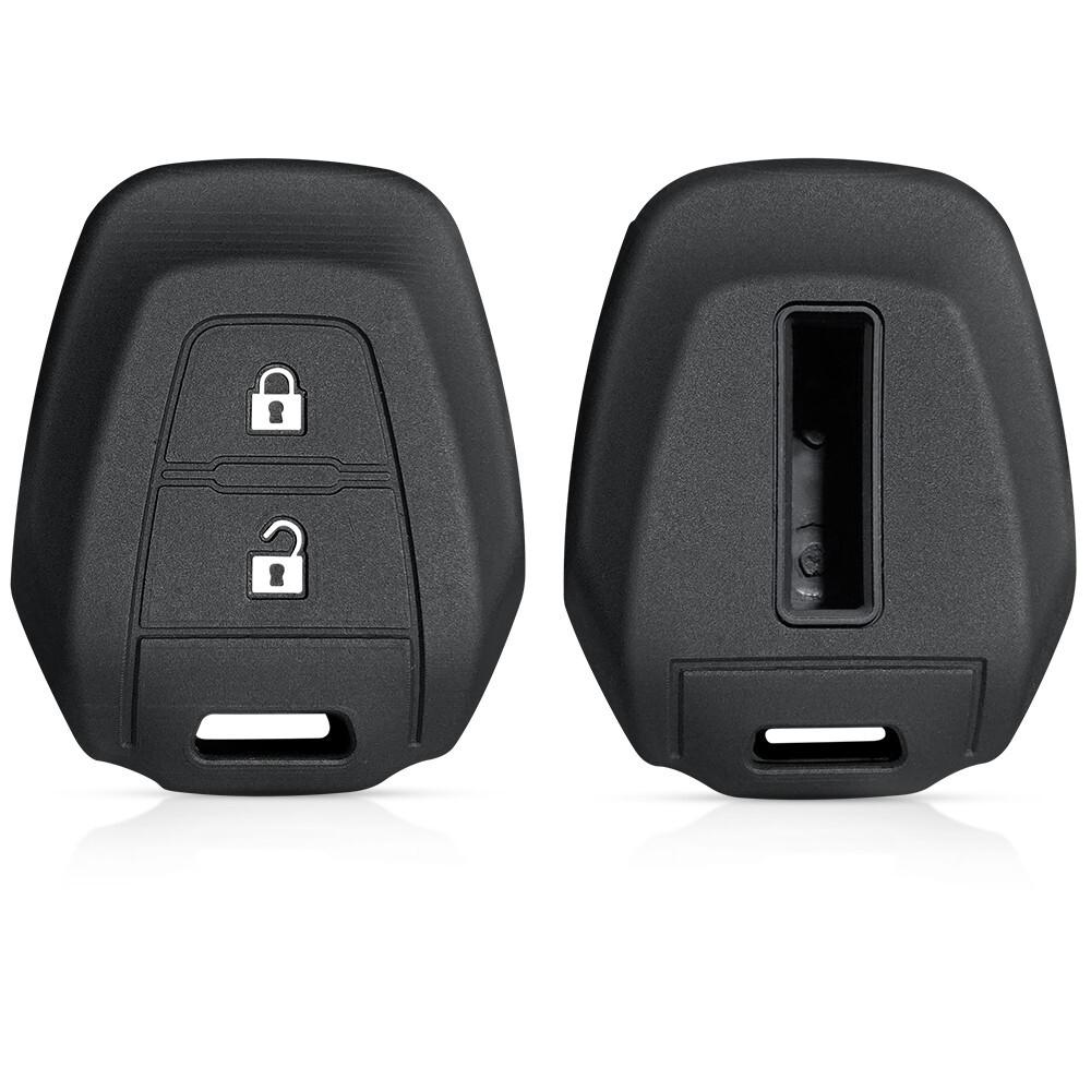 

Isuzu Dmax Keychain Silicone Remote Control Car Cover Key Holder Case Casing Protective Box Keyring Pouch Wallet