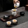 Tang Hui Bamboo Shadow Ceramic Tea Set