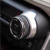 For Toyota RAV4 -2025 Black Air Condition Knob Button Cover Decor Pair