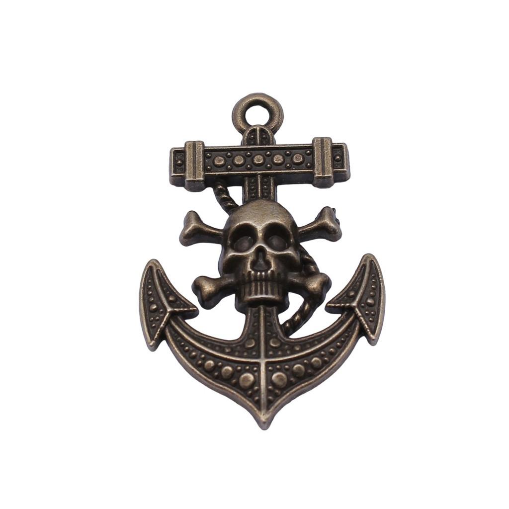 Halloween Pranks Charms Multi Color Alloy Pendants For Halloween Gothic Jewelry Accessories