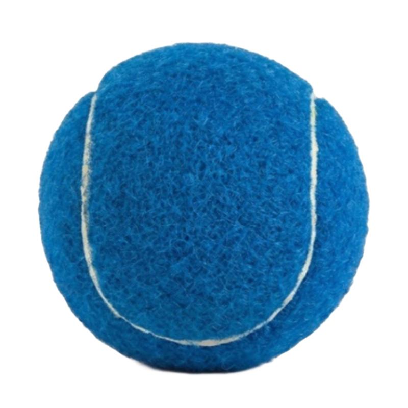 Durable Rubber Tennis Ball Dog Toy, Squeaky Bouncy Pet Chew Toy for Puppy, Interactive Fetch Toy for Small Medium Large Dogs