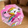 1PC Unicorn Ballet Umbrella-8-Rib Reinforced Portable Folding Travel Suitable for All Seasons Outdoor Daily Use-G363