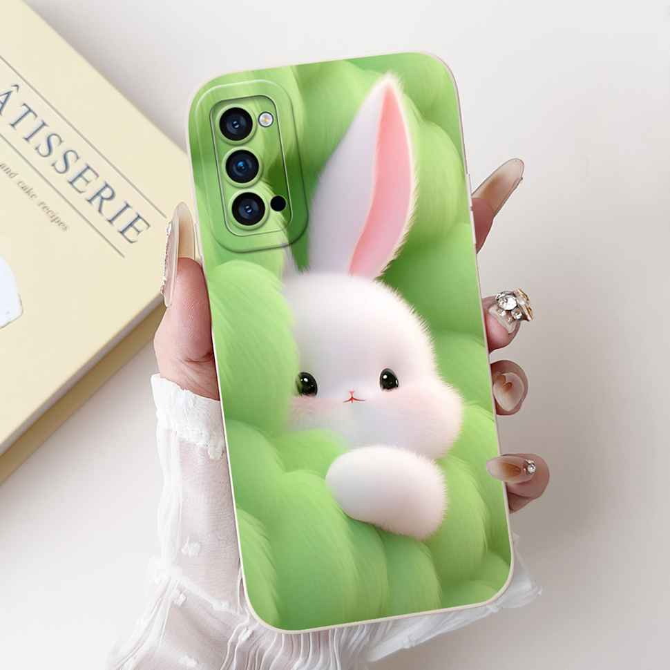Für Oppo Reno4 Pro 5G Hülle CPH2089 Luxus Kunst Bemaltes Cover Für Oppo Reno4 Reno 4 Pro 5G Handyhülle Schutzhülle Weiche Abdeckung