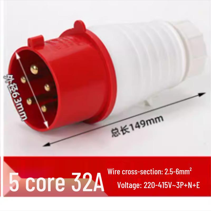 Industrial Aviation Power Plug