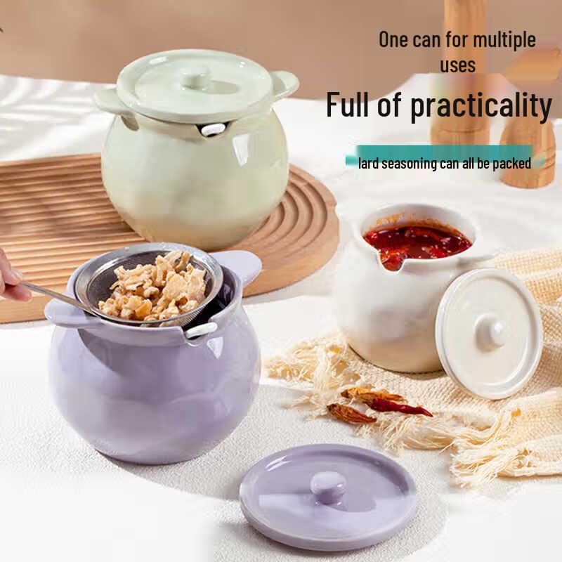 Керамическая банка для смальца Minuoshi